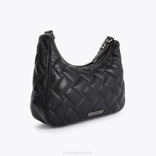 Kurt Geiger mujer bandolera de cuero london 2LPR278 | bolsas combinación negra